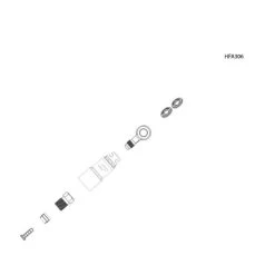 Adaptateur Et Banjo Jagwire Mountain Pro Quick-Fit [Shimano] - HFA306