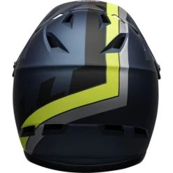 Casque Bell Sanction Bleu/Jaune Fluo -Accessoires Vtt Boutique casque bell sanction bleu jaune fluo 5