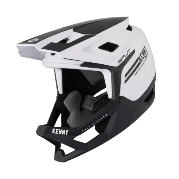 Casque Enduro Kenny Split Blanc/Noir 1 Casque Enduro Kenny Split Blanc/Noir