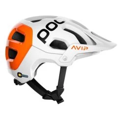 Casque POC Tectal Race SPIN NFC - Blanc Hydrogène-Orange AVIP 8 Casque POC Tectal Race SPIN NFC - Blanc Hydrogène-Orange AVIP -Accessoires Vtt Boutique casque poc tectal race spin nfc blanc hydrogene orange avip 3