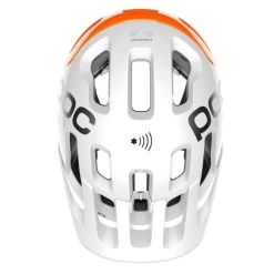 Casque POC Tectal Race SPIN NFC - Blanc Hydrogène-Orange AVIP 9 Casque POC Tectal Race SPIN NFC - Blanc Hydrogène-Orange AVIP -Accessoires Vtt Boutique casque poc tectal race spin nfc blanc hydrogene orange avip 4