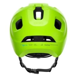 Casque VTT POC Axion SPIN - Jaune Fluo-Vert Mat -Accessoires Vtt Boutique casque vtt poc axion spin jaune fluo vert mat 2