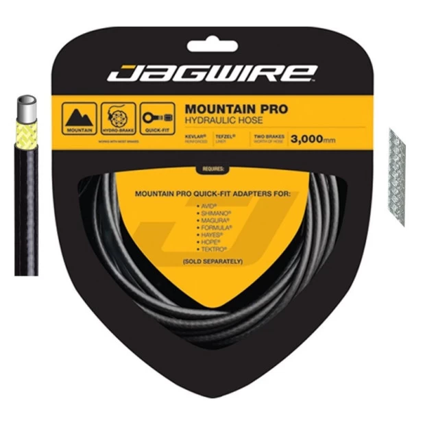 Durite Frein Jagwire Mountain Pro Hydraulic Hose HBK408 - Argent 1 Durite Frein Jagwire Mountain Pro Hydraulic Hose HBK408 - Argent