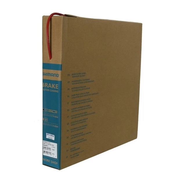 Gaine De Frein Ø 5 Mm Shimano, Téflonné, (1 M) Rouge 1 Gaine De Frein Ø 5 Mm Shimano, Téflonné, (1 M) Rouge