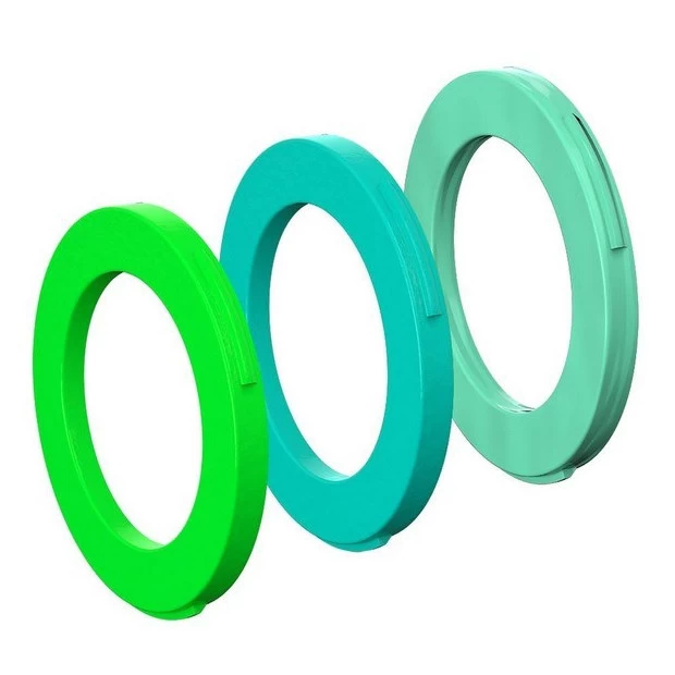 Kit D'Anneaux D'Etrier De Frein 4 Pistons Magura - Vert Fluo/Turquoise/Menthe - X12 1 Kit D'Anneaux D'Etrier De Frein 4 Pistons Magura - Vert Fluo/Turquoise/Menthe - X12