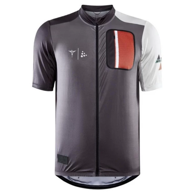 Maillot Homme VTT Craft Advanced HMC - Gris / Blanc 1 Maillot Homme VTT Craft Advanced HMC - Gris / Blanc