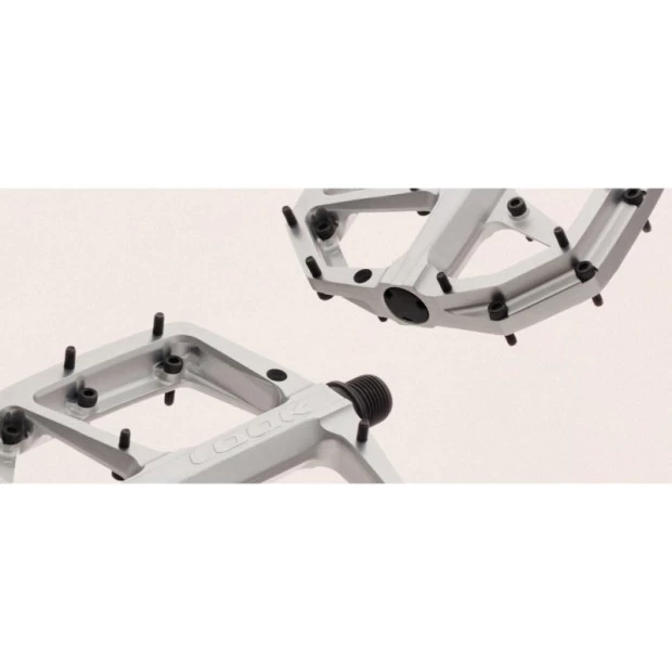 Pédales VTT Look Trail Roc+ Argent 3 Pédales VTT Look Trail Roc+ Argent – Image 3