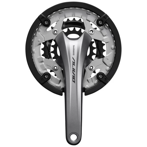 Pédalier Shimano Alivio FC-T4060 - 3x9 Vitesses - 175mm - 48/36/26 Dents 1 Pédalier Shimano Alivio FC-T4060 - 3x9 Vitesses - 175mm - 48/36/26 Dents