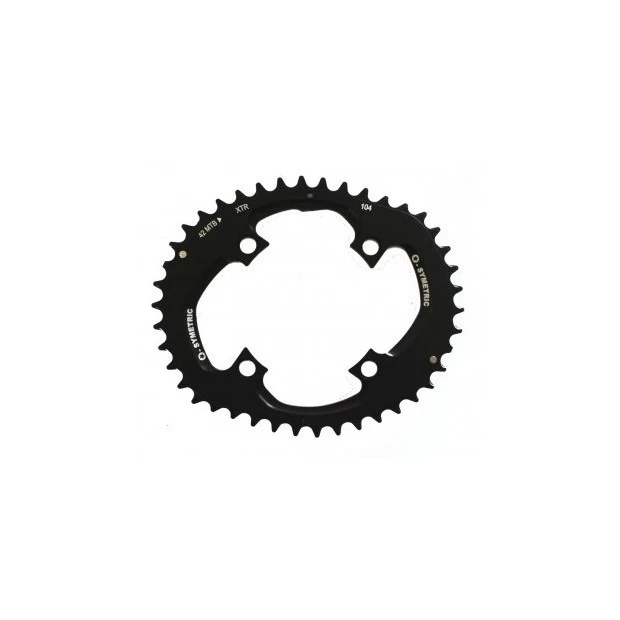 Plateau Externe VTT OSymetric Shimano XTR FC-M980 104mm 42 Dents Noir 1 Plateau Externe VTT OSymetric Shimano XTR FC-M980 104mm 42 Dents Noir